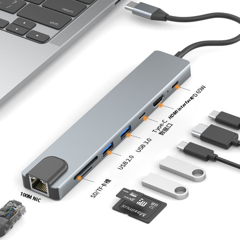 Station d'accueil USB Type-C 6 en 1