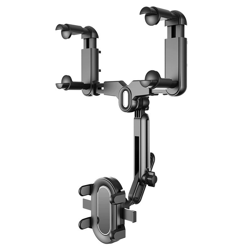 Support smartphone sur rétroviseur intérieur de voiture