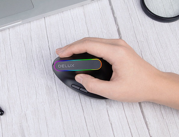 Souris optique sans fil DELUX