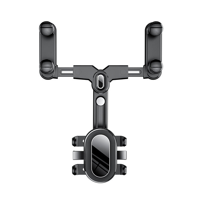 Support smartphone sur rétroviseur intérieur de voiture