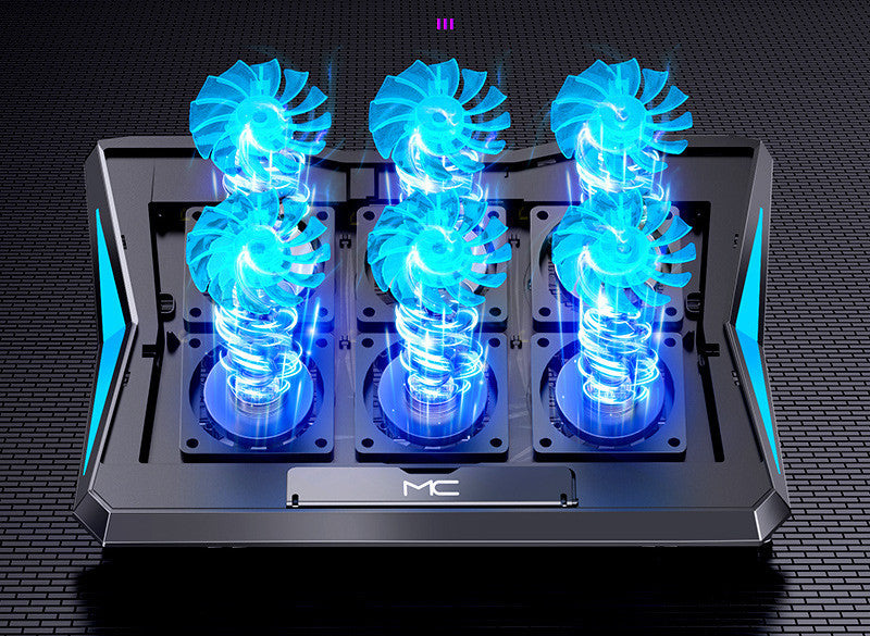 Support ergonomique pour ordinateur portable ventilé