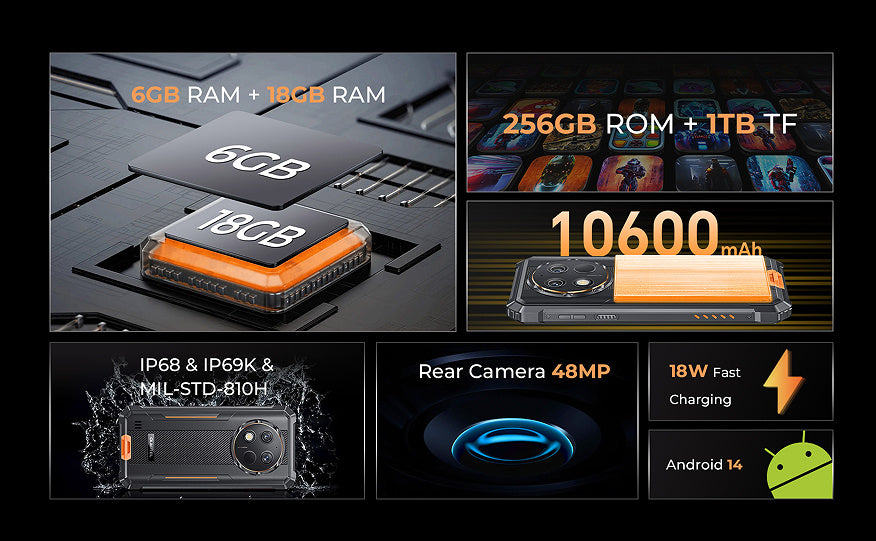 Smartphone OUKITEL G1 Android 14