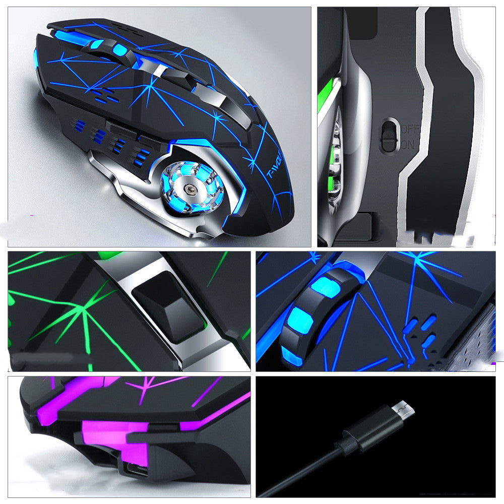 Souris de jeu vidéo T-WOLF Q13
