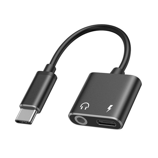 Câble adaptateur audio virtuel deux-en-un vers 3,5 mm